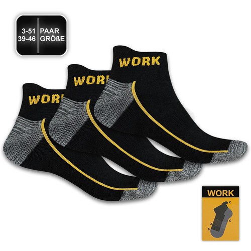 Work sneaker socken - work,