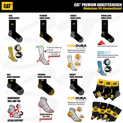 Cat caterpillar socken - cat,