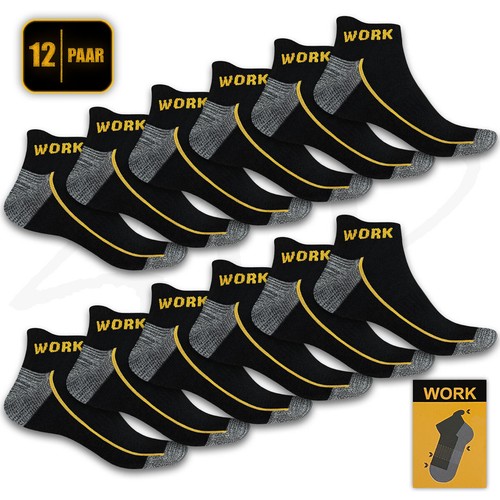 Paar work sneaker socken - 12,