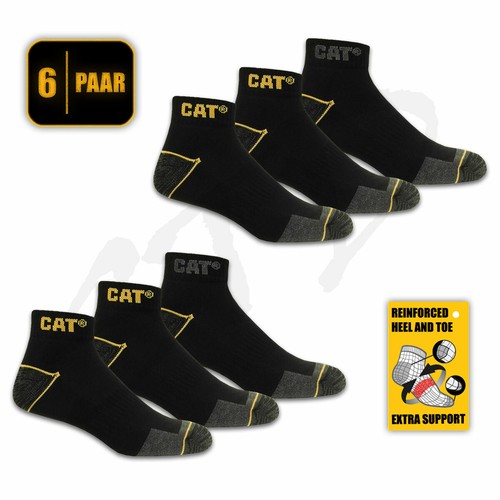 Paar cat work sneaker socken - cat,